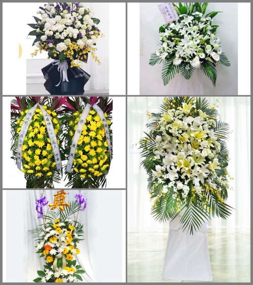 福建龙岩上杭县通贤乡上村村白事花篮预定